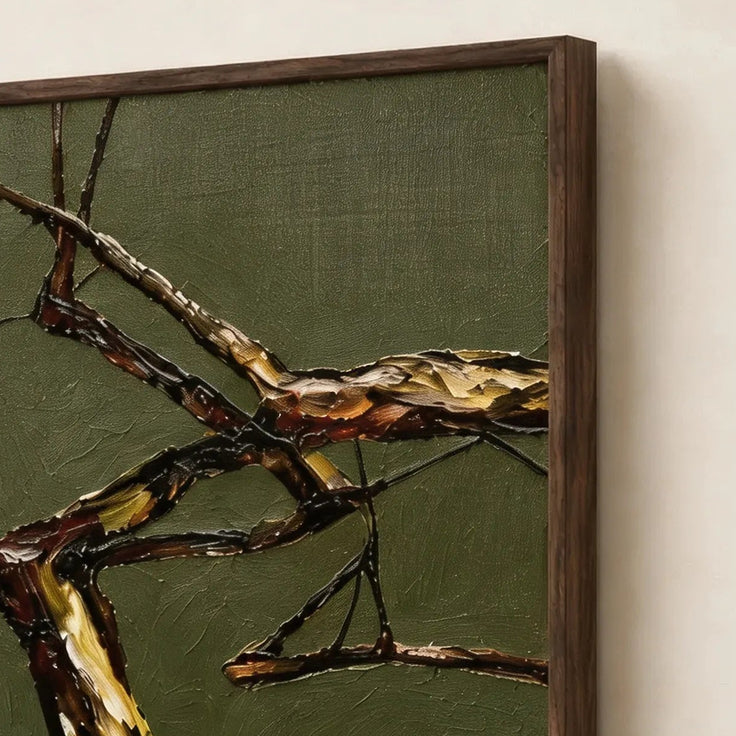 Golden Muse Among the Branches Gallery Wall (Including 4 Piece)
