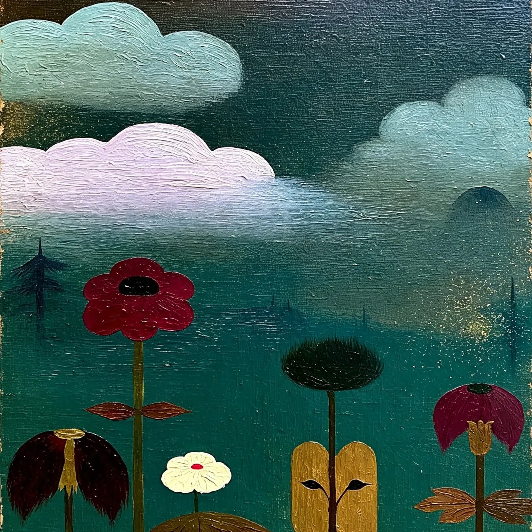 Midnight Meadow Floral