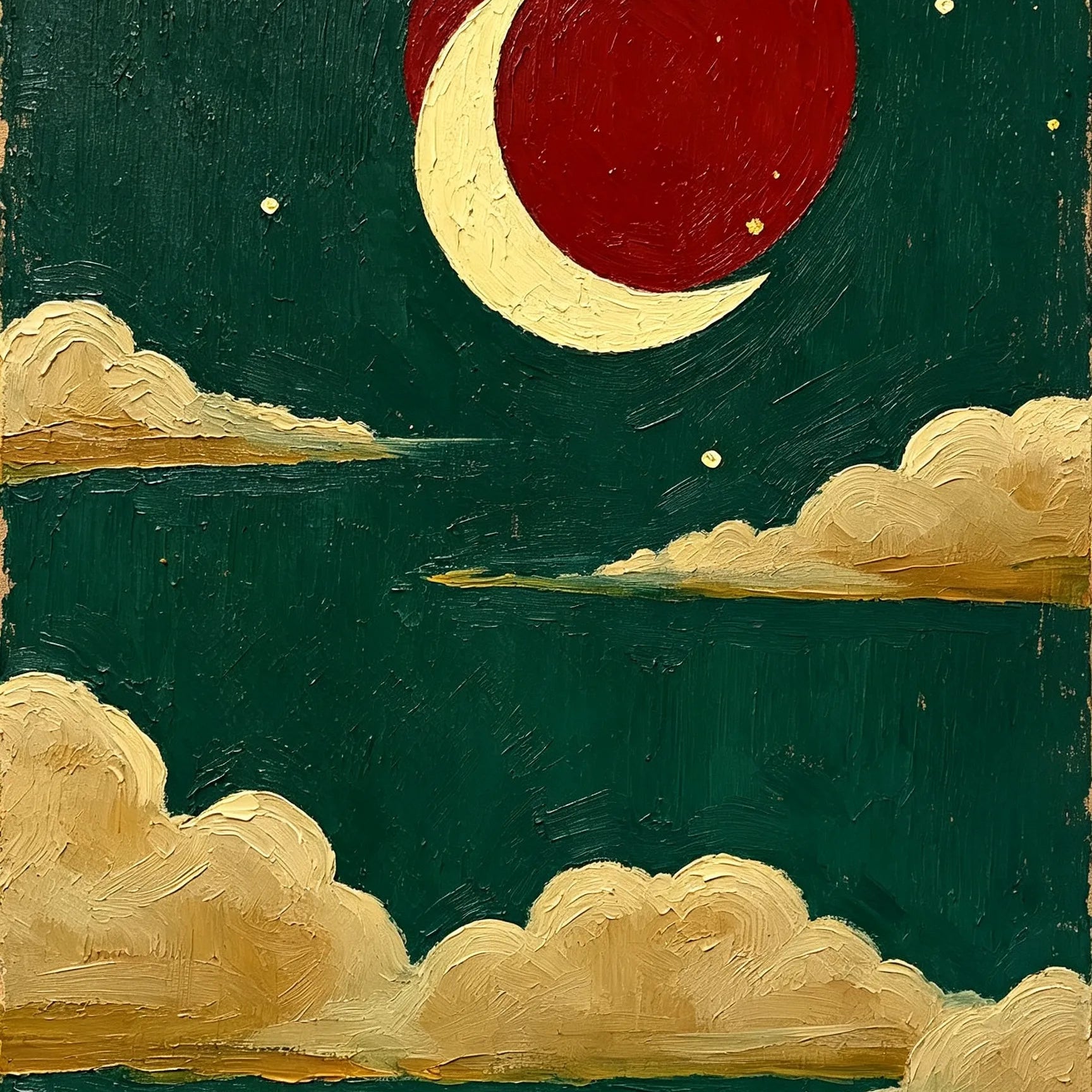 Crimson Moon Sunflower