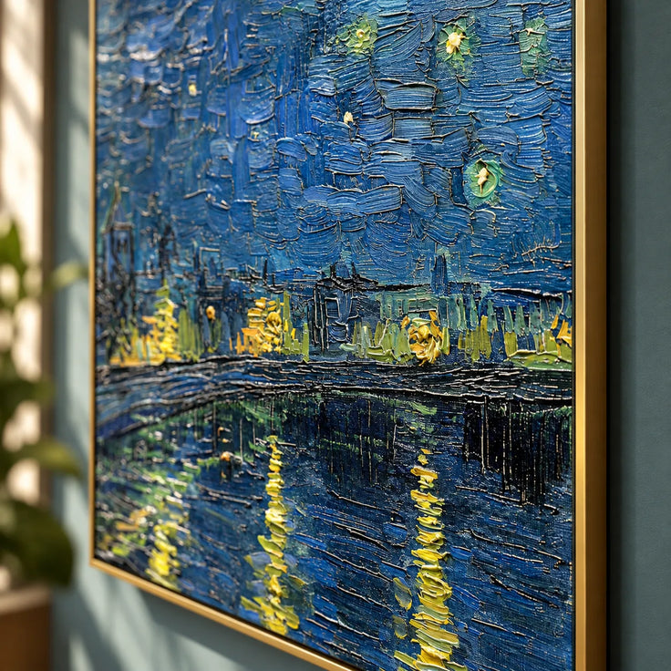 Starry Reflections Over the Rhône