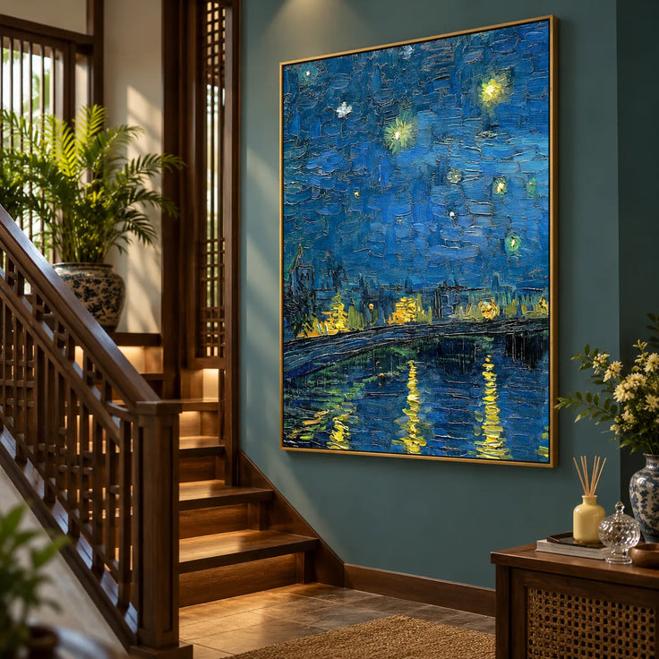 Starry Reflections Over the Rhône