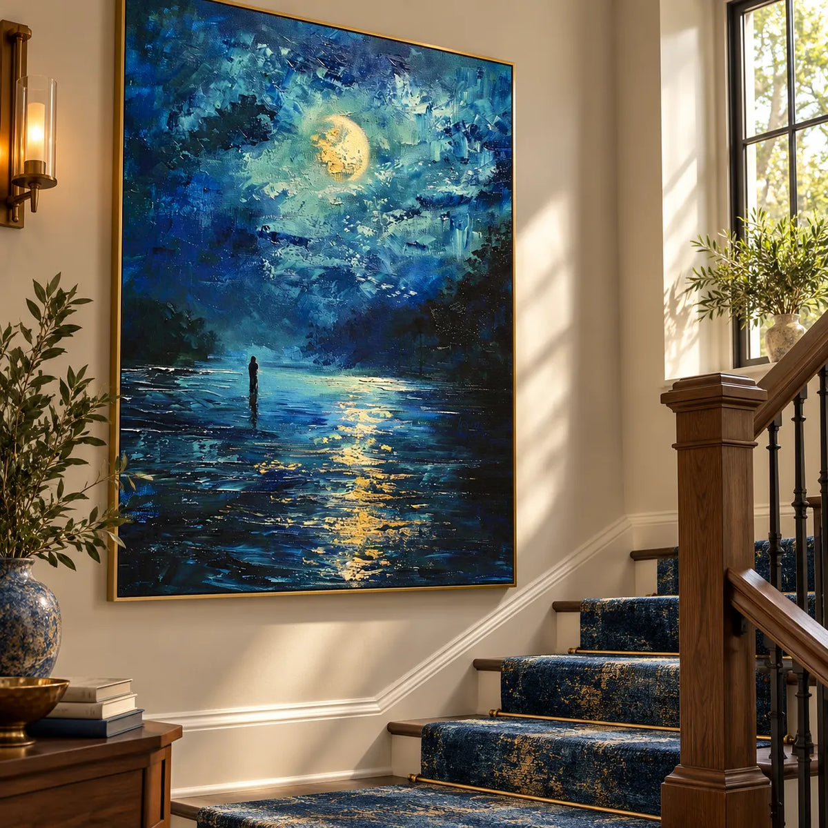 Moonlit Dreams of the Infinite Sea