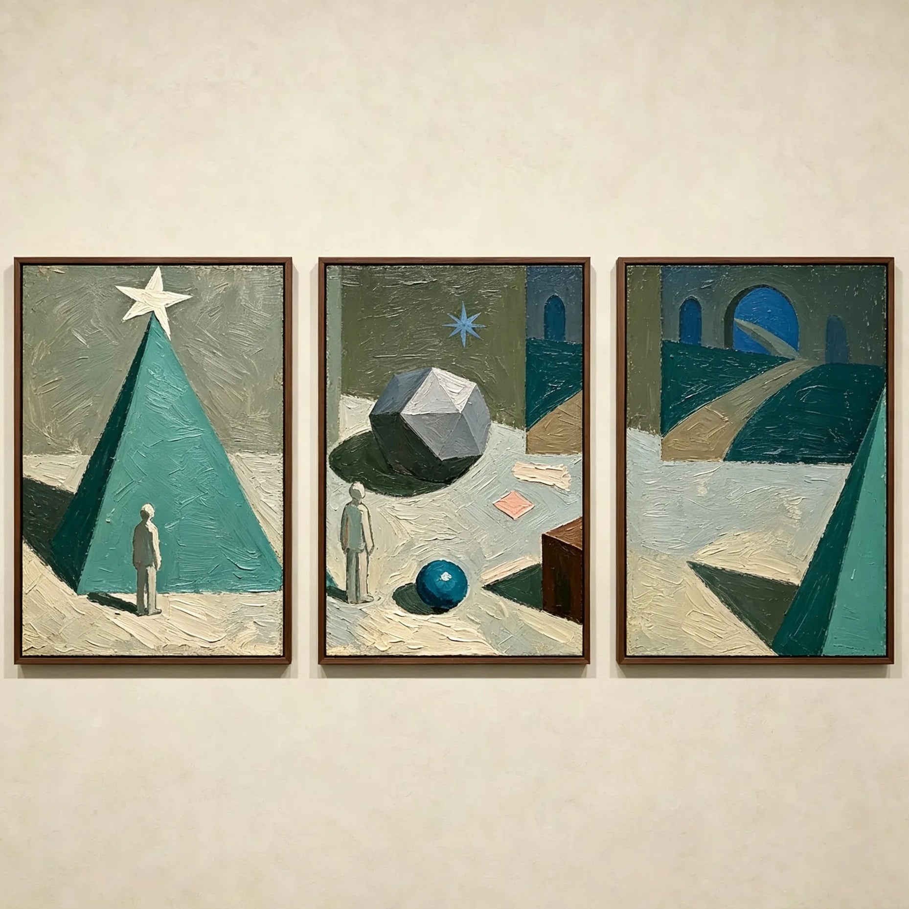 Celestial Geometry Gallery Wall (Including 3 Piece)