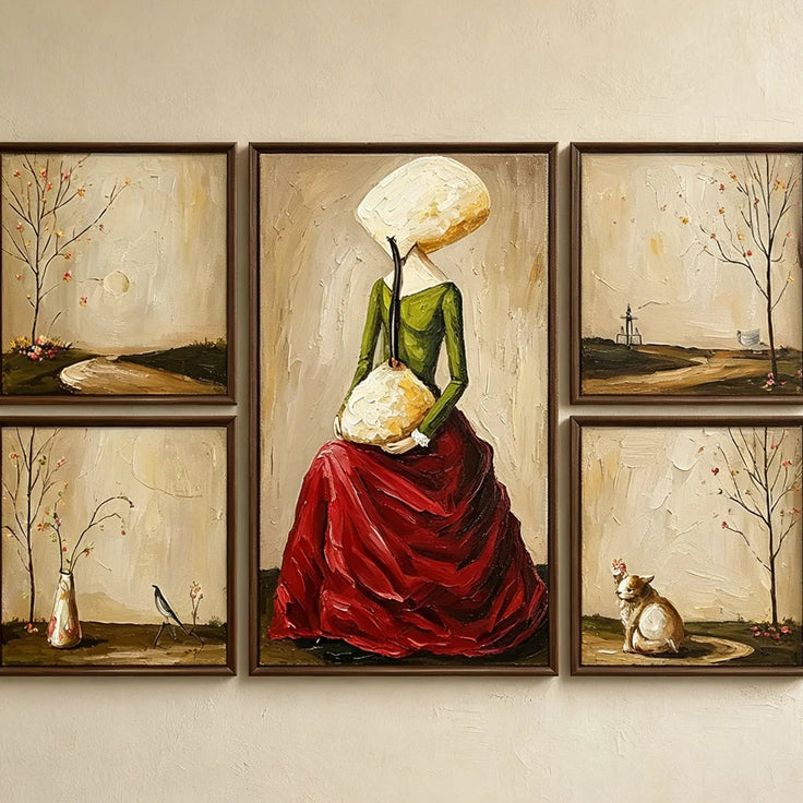 The Quiet Offering Gallery Wall (Including 5 Piece)