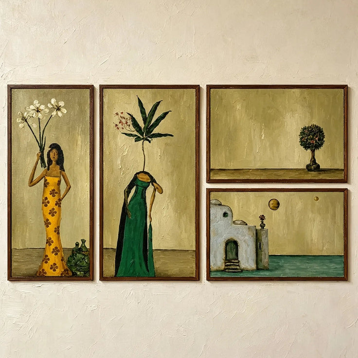 Botanical Muse Gallery Wall (Including 4 Piece)