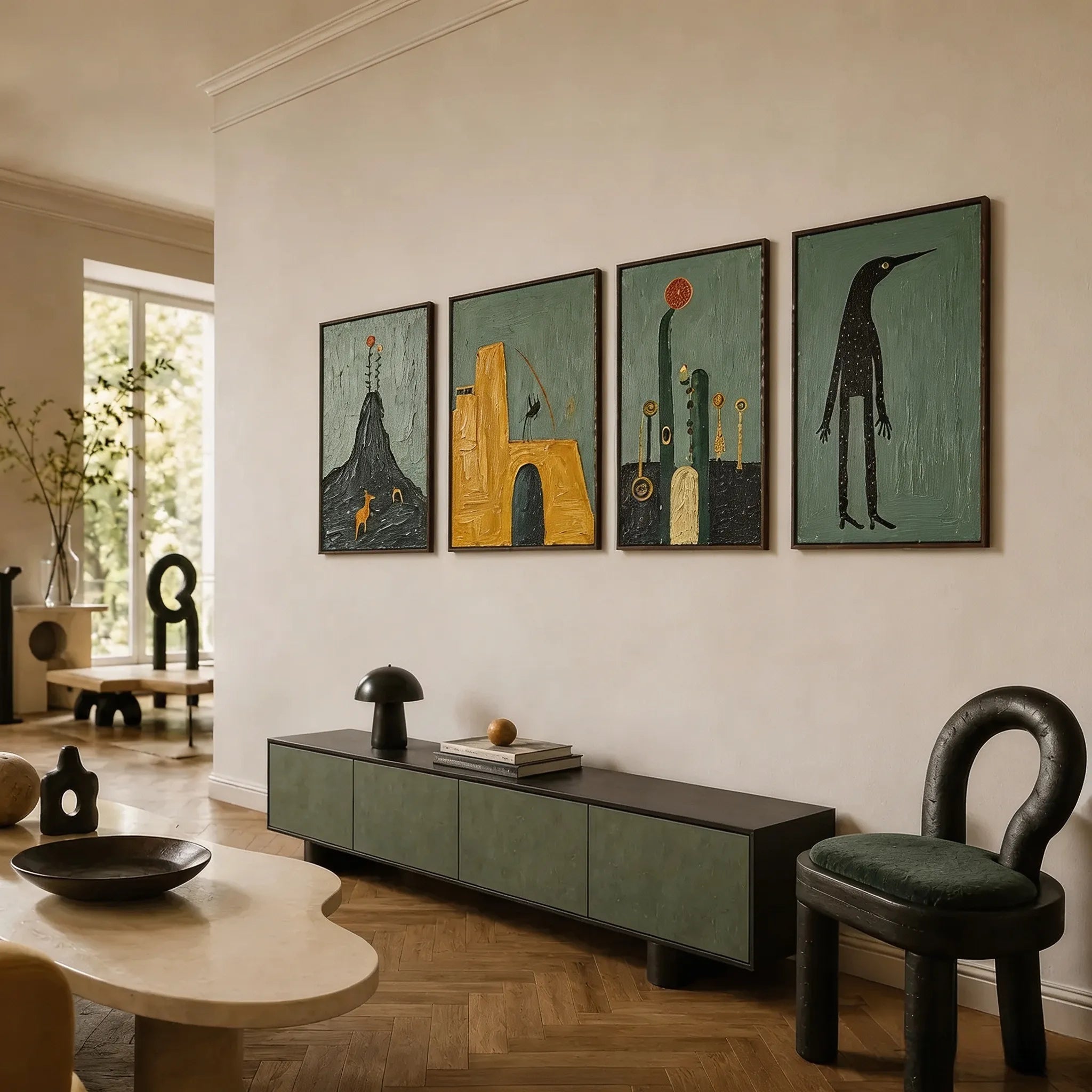 Mythic Wanderers Gallery Wall (Including 4 Piece)