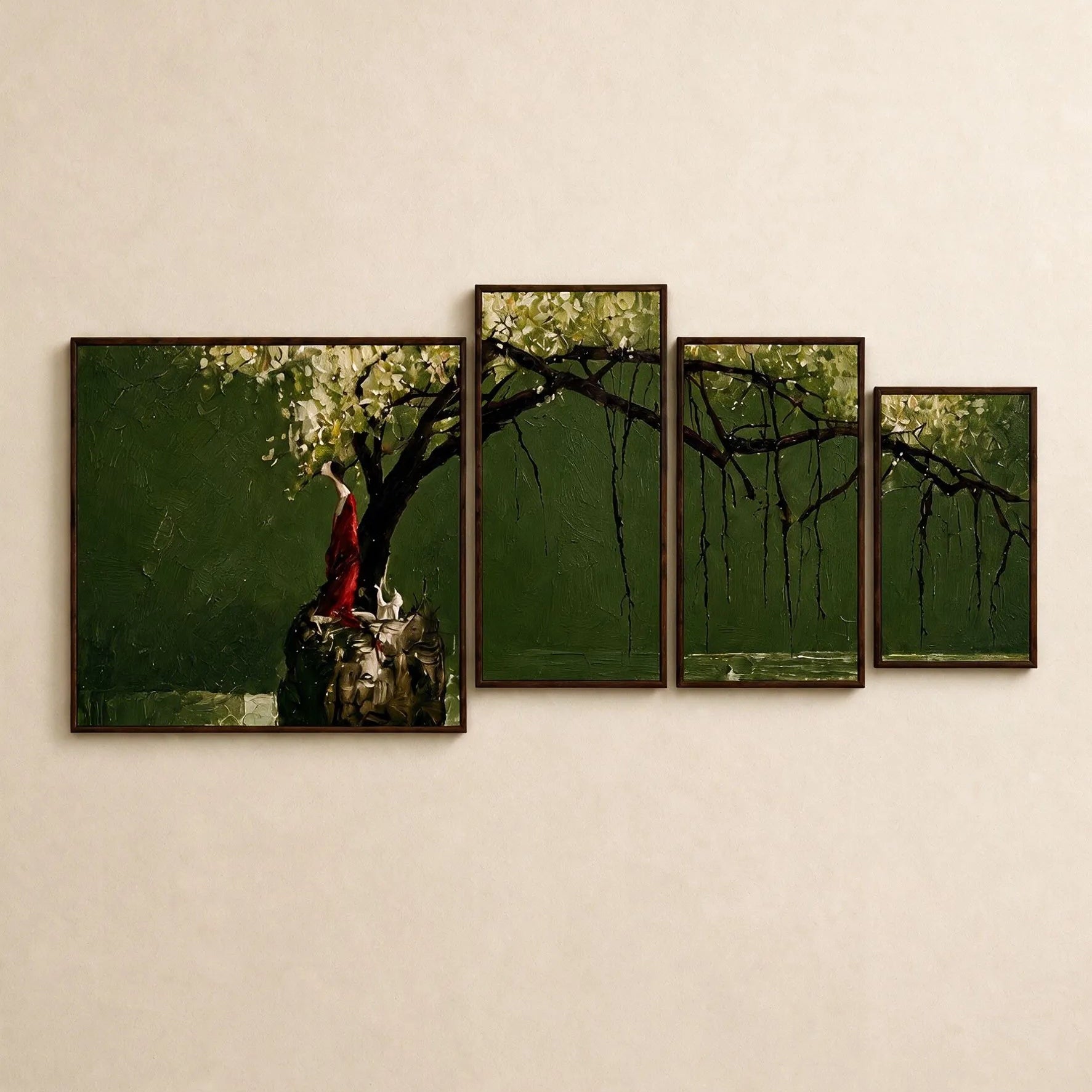 Enchanted Grove Guardian Gallery Wall (Including 4 Piece)