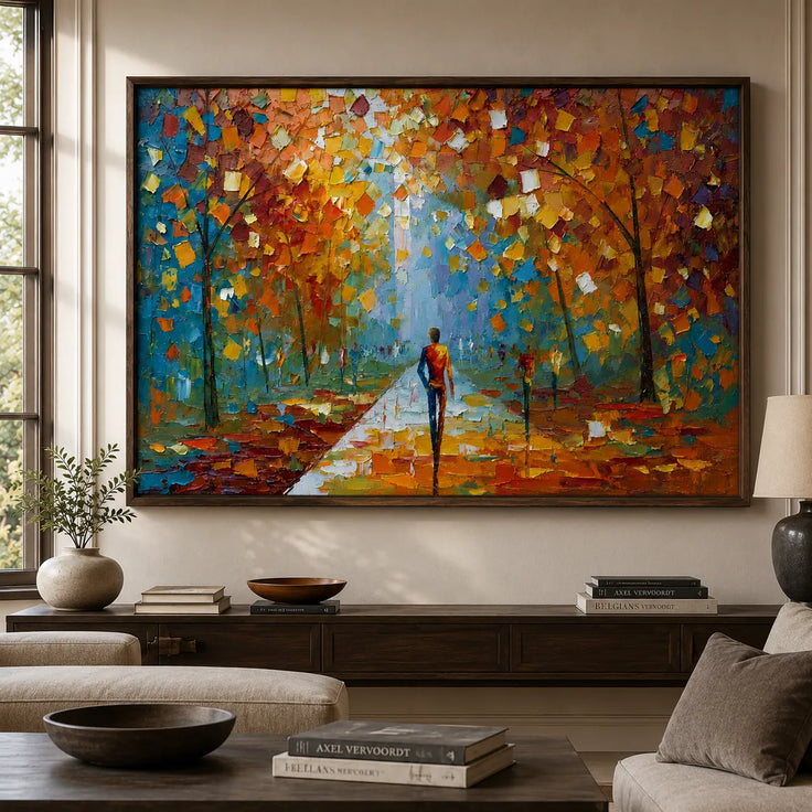 Golden Autumn Path