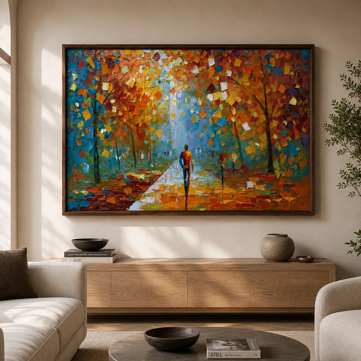 Golden Autumn Path
