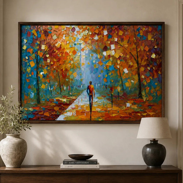 Golden Autumn Path