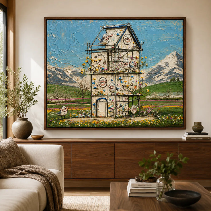 Whimsical Mountain House