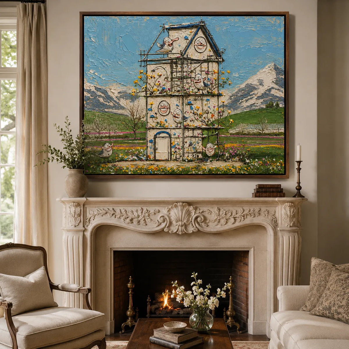 Whimsical Mountain House