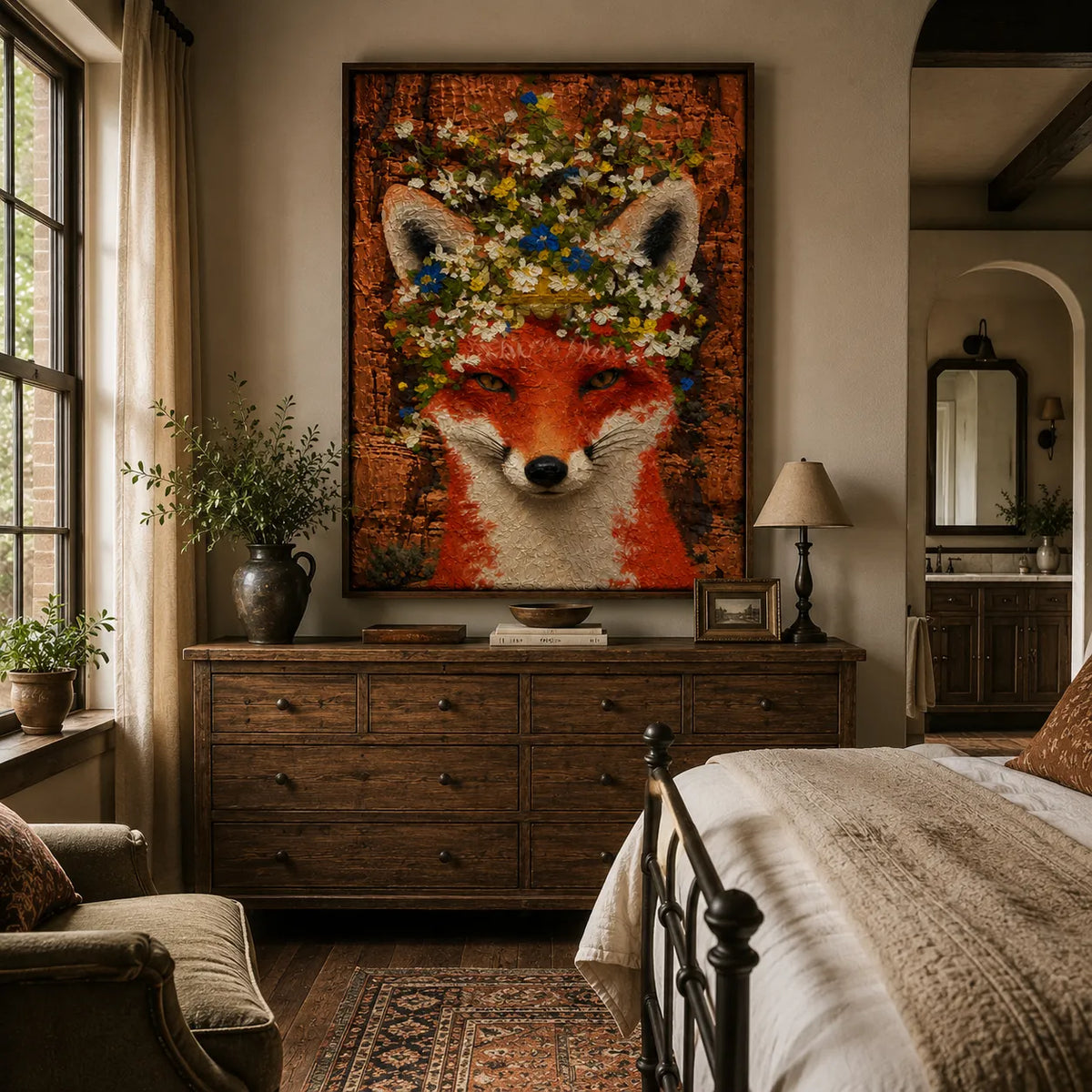 Floral Fox