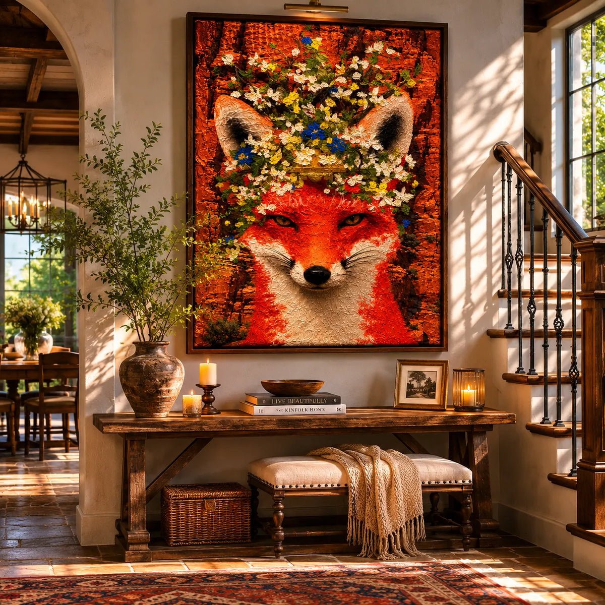 Floral Fox