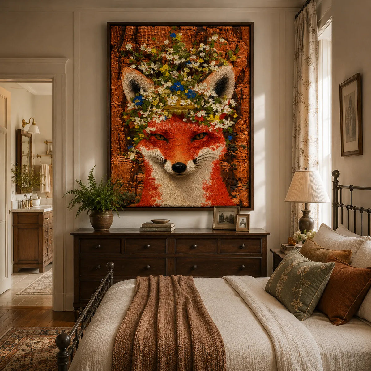 Floral Fox