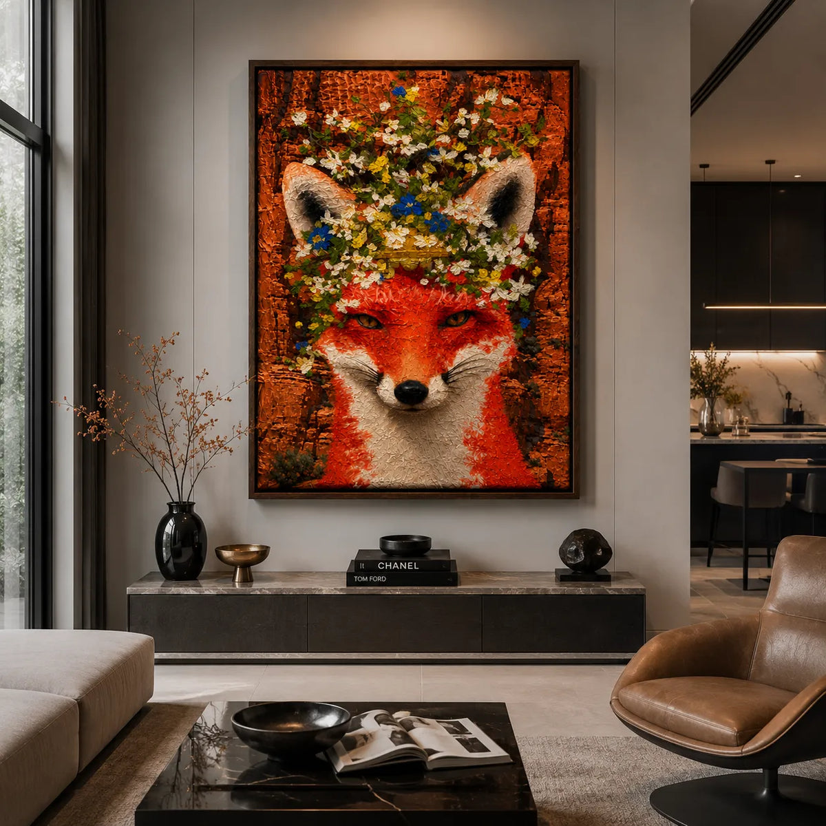 Floral Fox