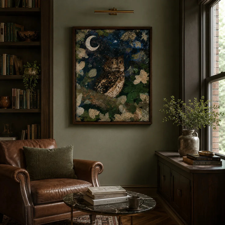 Moonlit Owl