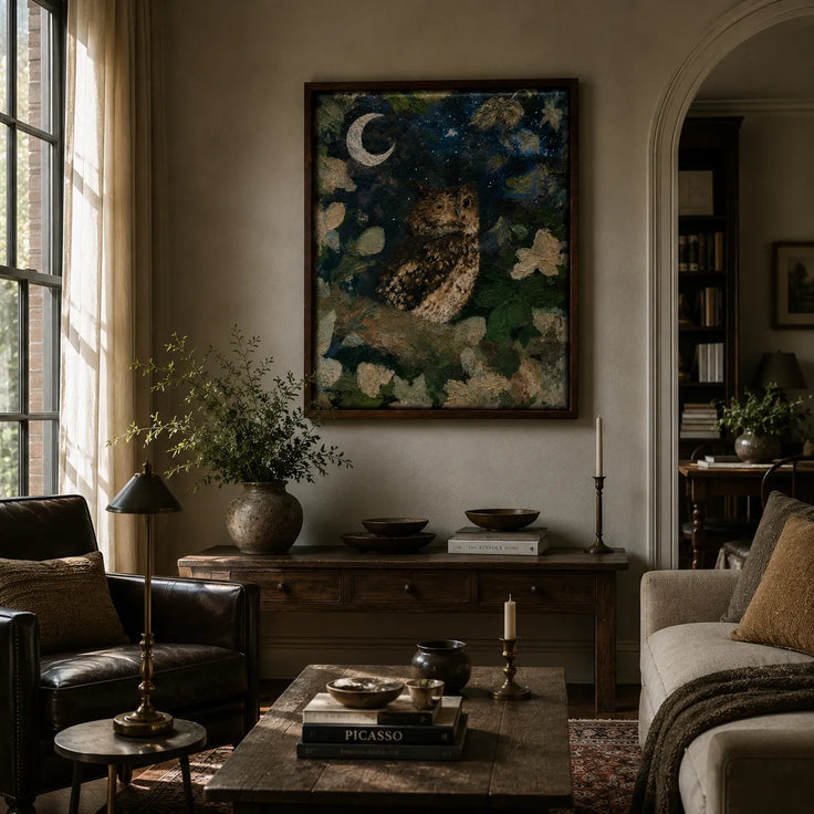 Moonlit Owl