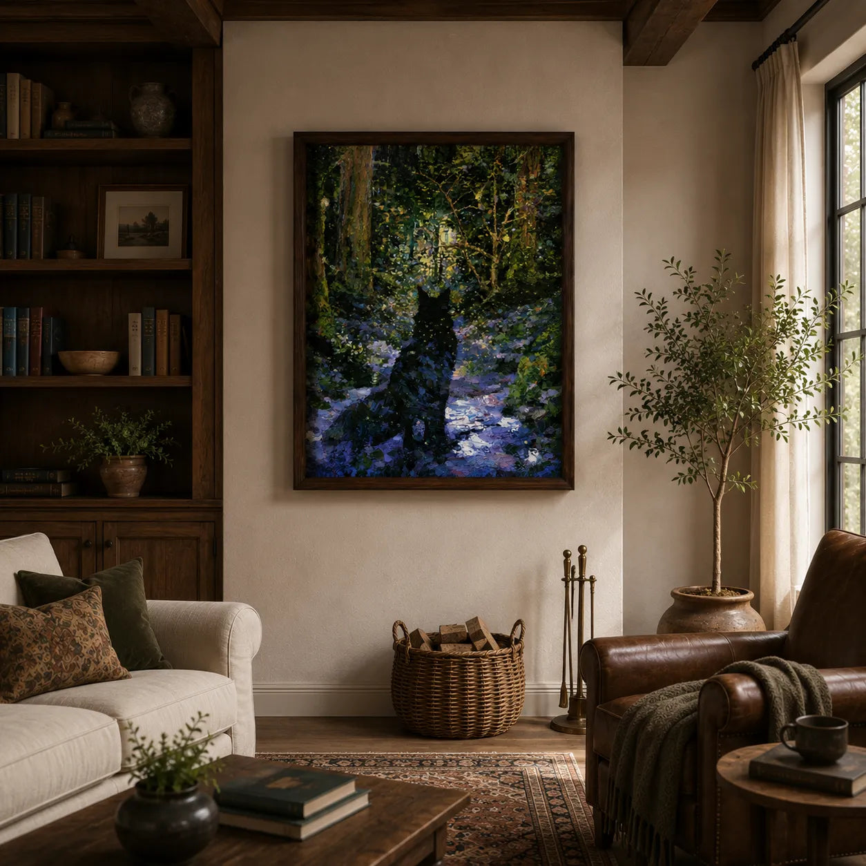 Enchanted Forest Cat