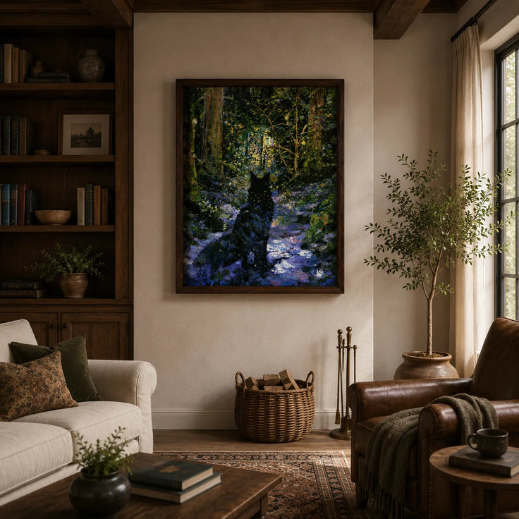 Enchanted Forest Cat