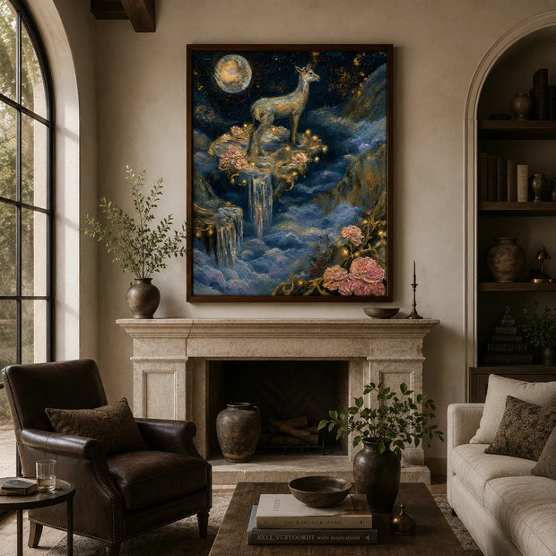 Moonlit Cloud Deer