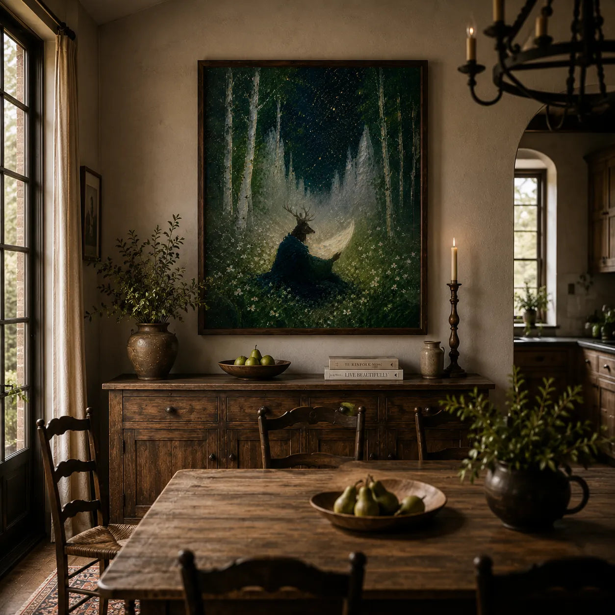 Moonlit Stag Reader
