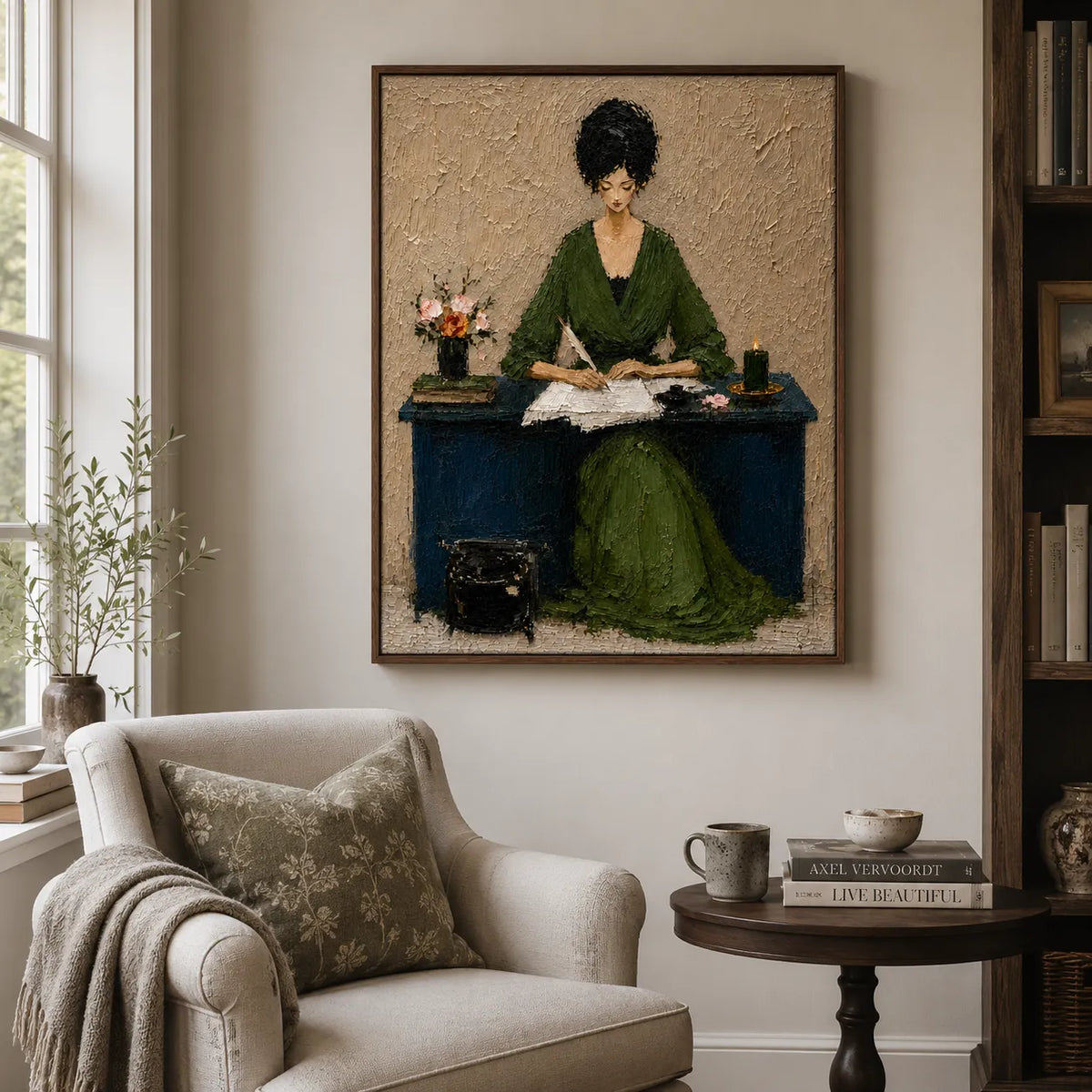 Quiet Writer Portrait
