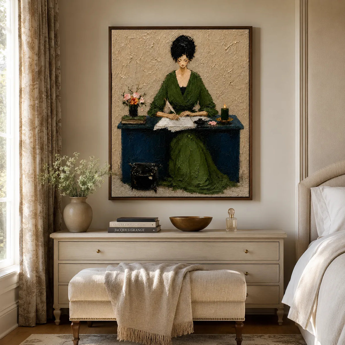 Quiet Writer Portrait