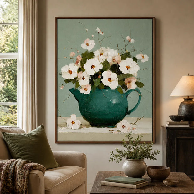 Teal Pitcher Blossom
