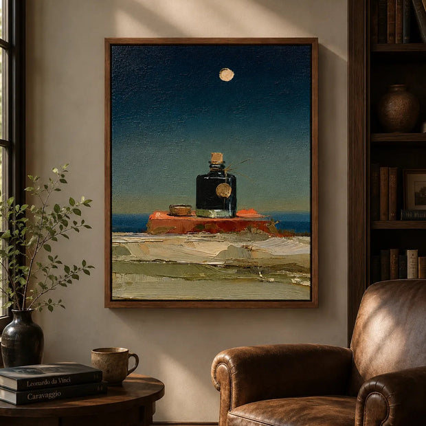 Moonlit Vessel Coastal