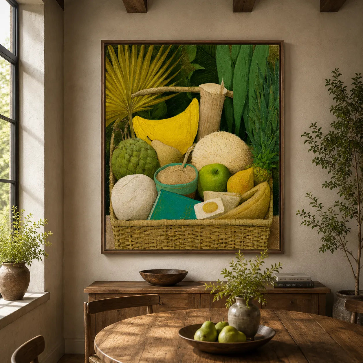 Tropical Harvest Basket