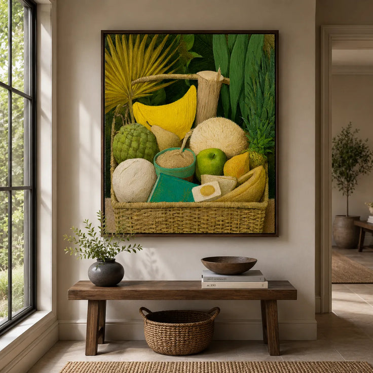 Tropical Harvest Basket