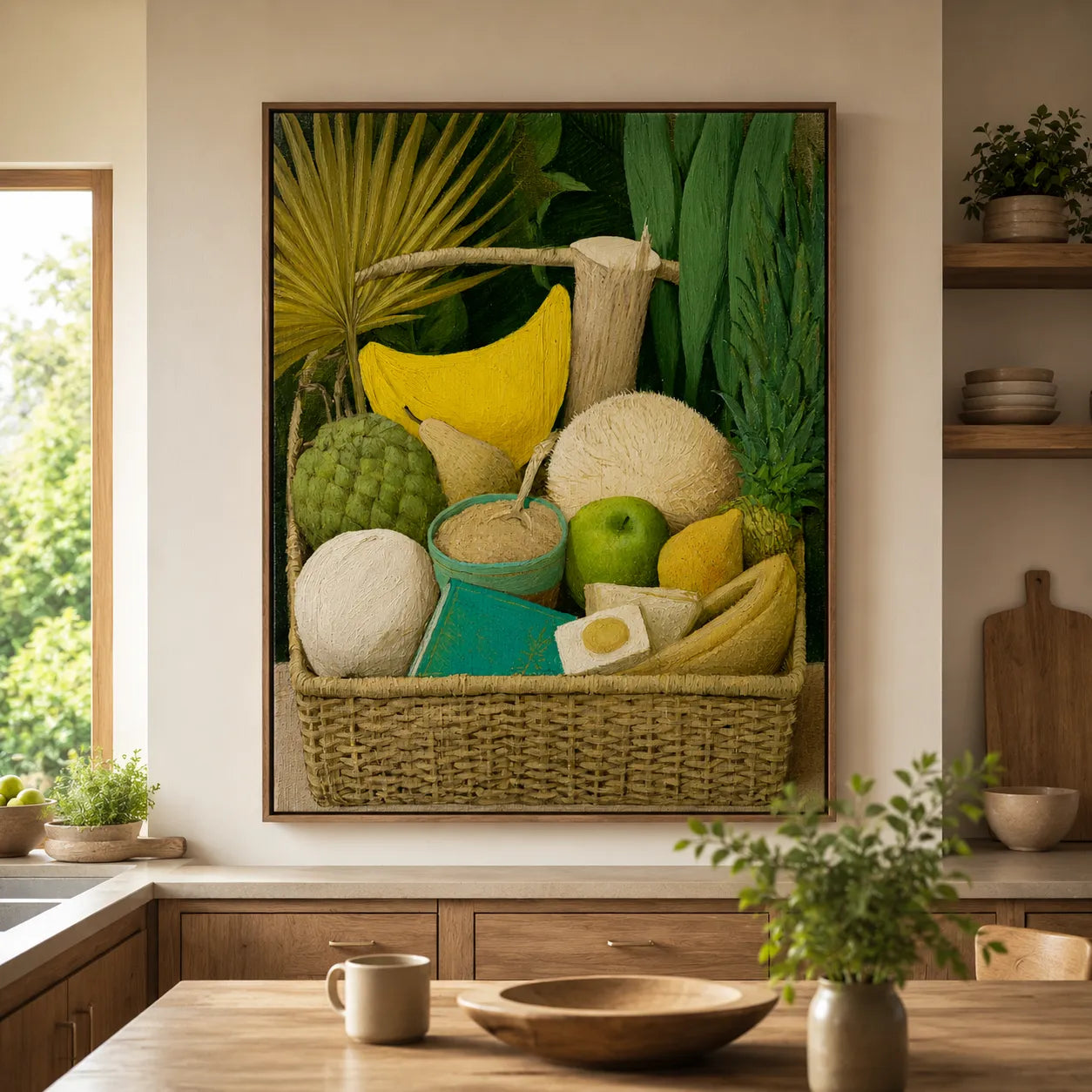 Tropical Harvest Basket