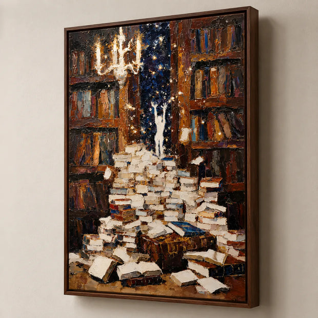 Starlit Library Dream