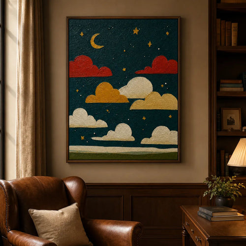 Celestial Cloudscape Night