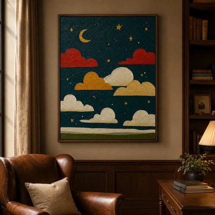 Celestial Cloudscape Night