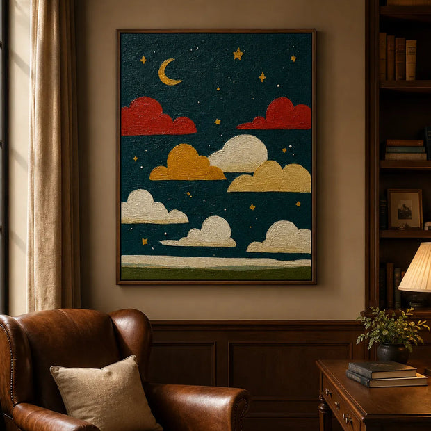 Celestial Cloudscape Night