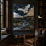Moonlit Flight Eagle