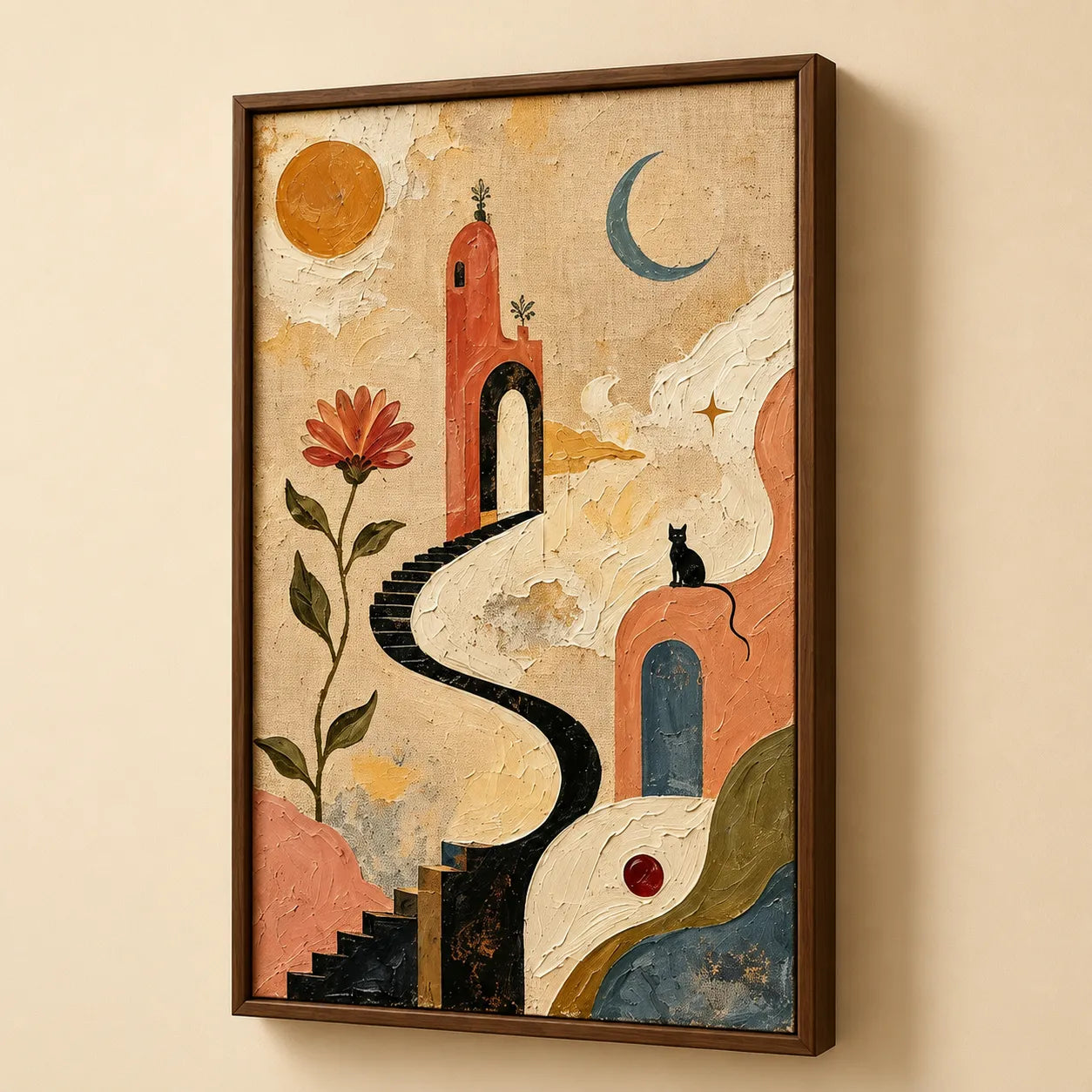 Mediterranean Dreamscape Gallery Wall (Including 5 Piece)