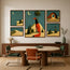Moonlit Desert Fox Gallery Wall (Including 5 Piece)