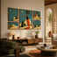 Moonlit Desert Fox Gallery Wall (Including 5 Piece)