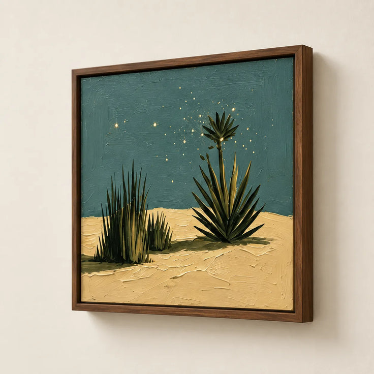 Moonlit Desert Fox Gallery Wall (Including 5 Piece)