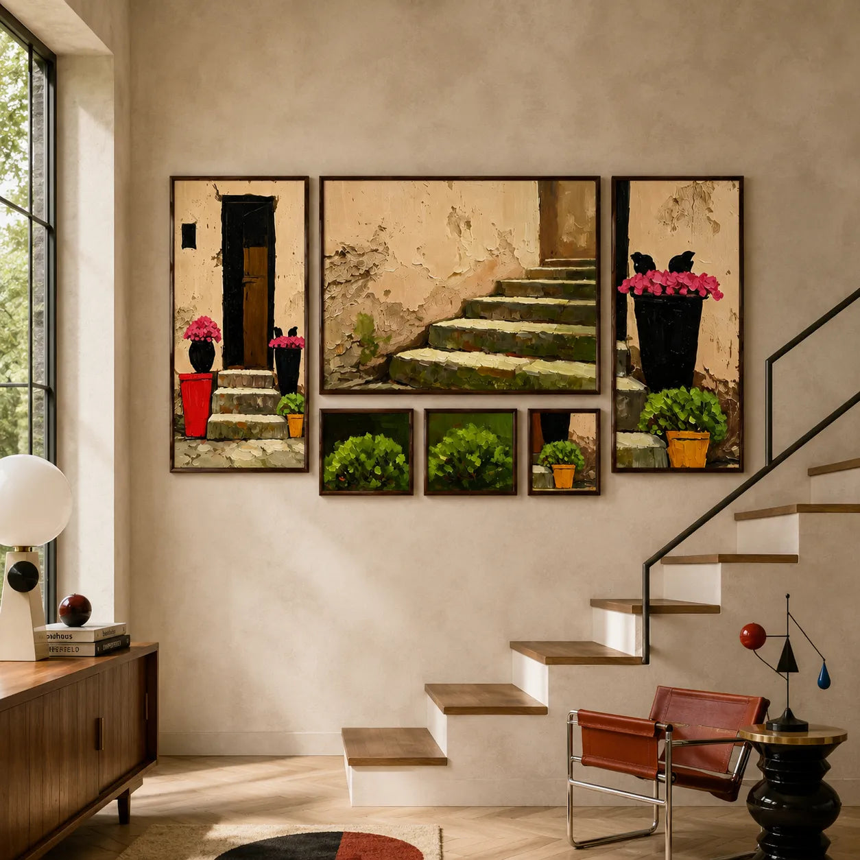 Mediterranean Courtyard Gallery Wall (Including 6 Piece)