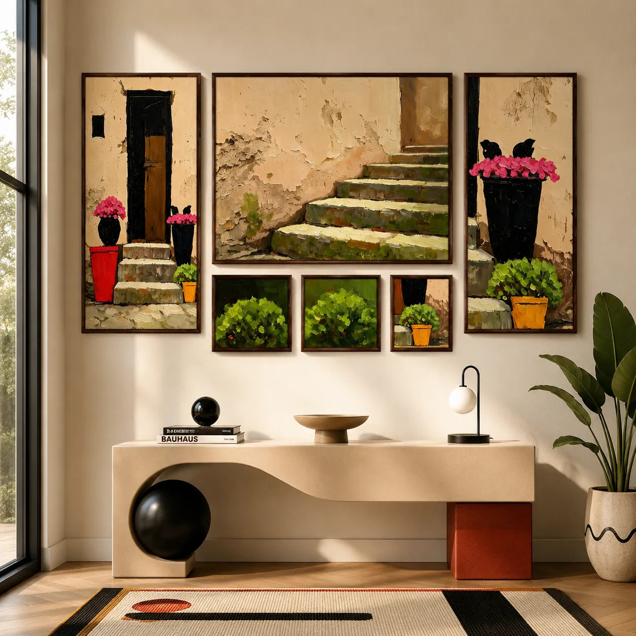 Mediterranean Courtyard Gallery Wall (Including 6 Piece)