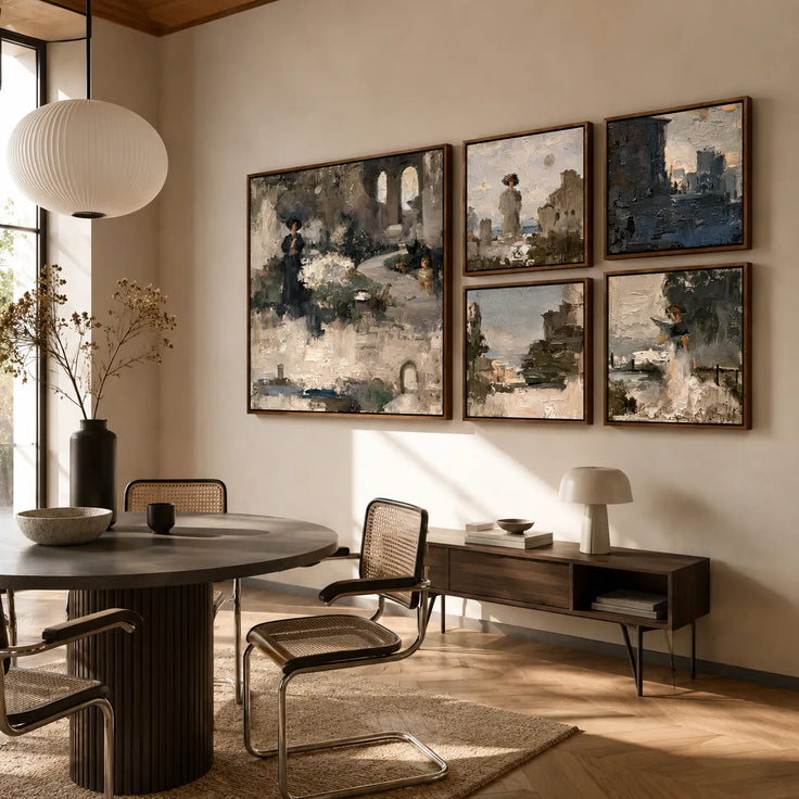 Romantic Ruins Gallery Wall (Including 5 Piece)
