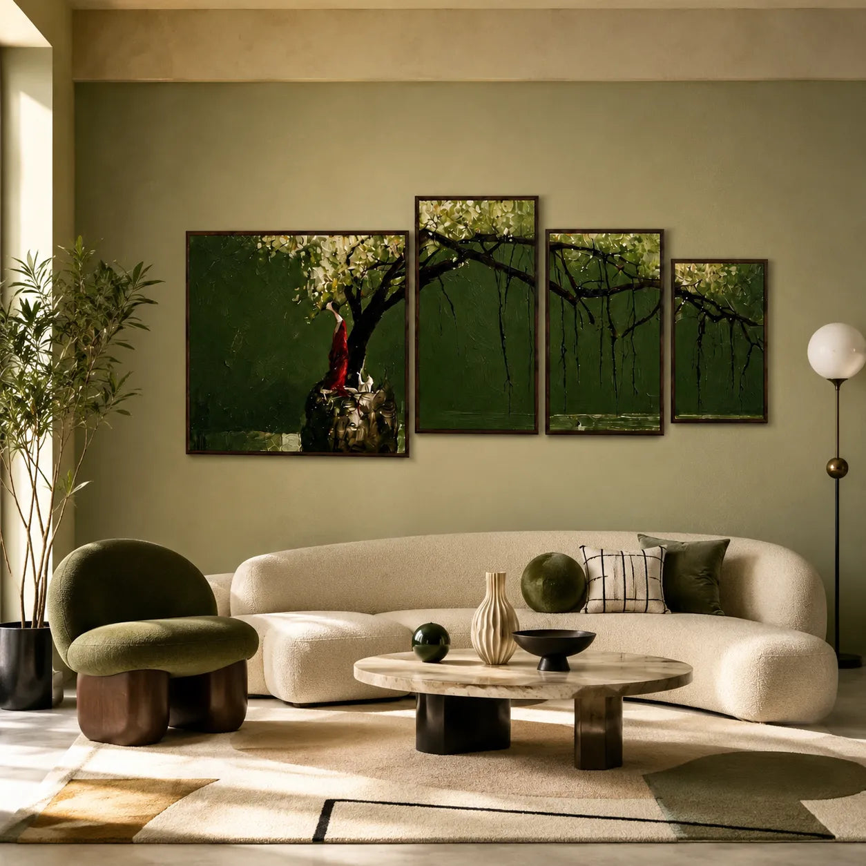 Enchanted Grove Guardian Gallery Wall (Including 4 Piece)