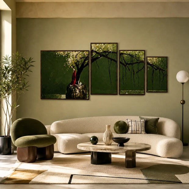 Enchanted Grove Guardian Gallery Wall (Including 4 Piece)