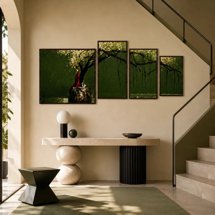 Enchanted Grove Guardian Gallery Wall (Including 4 Piece)