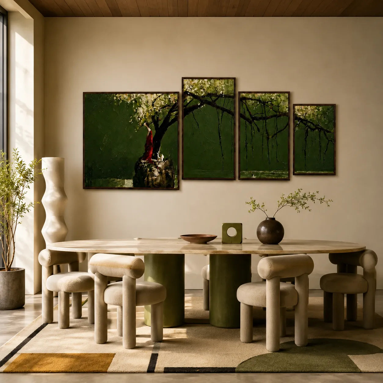 Enchanted Grove Guardian Gallery Wall (Including 4 Piece)