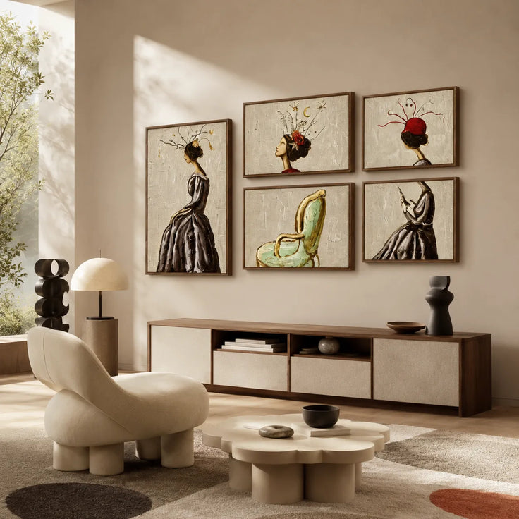 Whimsical Muse Gallery Wall (Including 5 Piece)